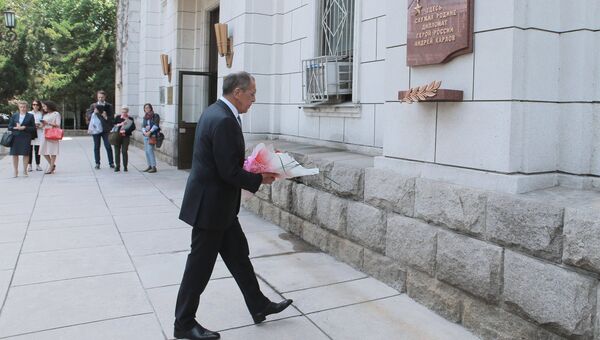 Визит главы МИД РФ С. Лаврова в Северную Корею Визит главы МИД РФ С. Лаврова в Северную Корею