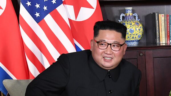 Ким Чен Ын на саммите с Трампом в Сингапуре. 12.06.2018 Ким Чен Ын на саммите с Трампом в Сингапуре. 12.06.2018