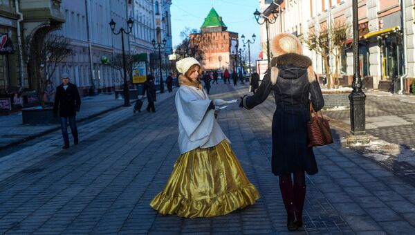 Покровская улица в Нижнем Новгороде Покровская улица в Нижнем Новгороде