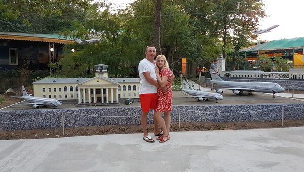 Сергей Рукабер с женой в Крыму Сергей Рукабер с женой в Крыму