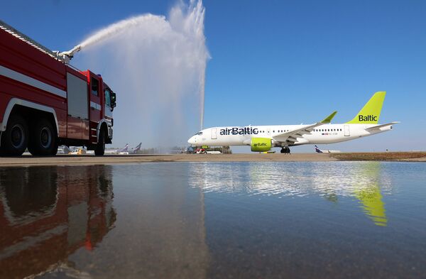 Air Baltic, Bombardier CS300 Air Baltic, Bombardier CS300
