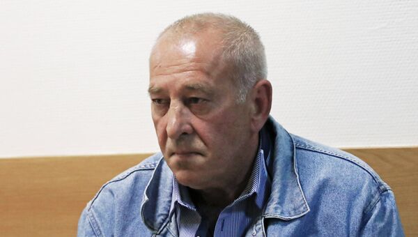 Водитель рейсового автобуса Виктор Тихонов, обвиняемый в ДТП у метро Славянский бульвар. Архивное фото Водитель рейсового автобуса Виктор Тихонов, обвиняемый в ДТП у метро Славянский бульвар. Архивное фото
