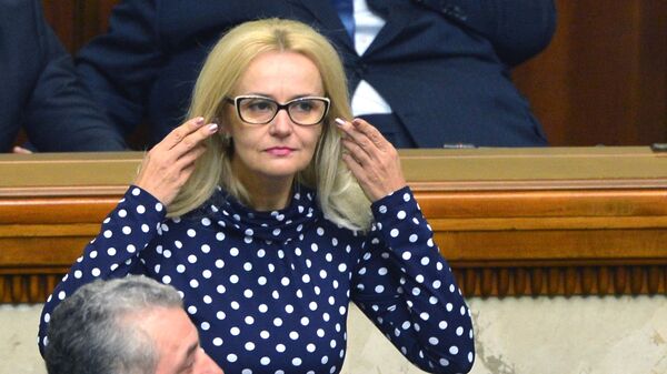 Депутат Верховной рады Украины от фракции Свобода Ирина Фарион Депутат Верховной рады Украины от фракции Свобода Ирина Фарион