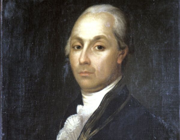 Портрет Александра Николаевича Радищева. 1790 год. Хранится в Саратовском государственном художественном музее им. А.Н. Радищева Портрет Александра Николаевича Радищева. 1790 год. Хранится в Саратовском государственном художественном музее им. А.Н. Радищева
