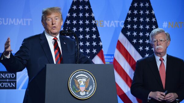 Президент США Дональд Трамп на саммите НАТО в Брюсселе Президент США Дональд Трамп на саммите НАТО в Брюсселе