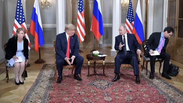 Встреча президента РФ Владимира Путина и президента США Дональда Трампа в Хельсинки. 16 июля 2018 Встреча президента РФ Владимира Путина и президента США Дональда Трампа в Хельсинки. 16 июля 2018