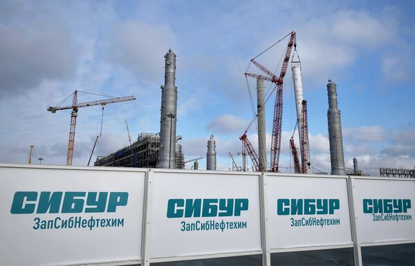 Строительство нефтехимического завода компании Сибур ЗапСибнефтехим в городе Тобольск Строительство нефтехимического завода компании Сибур ЗапСибнефтехим в городе Тобольск