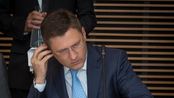 Александр Новак во время переговоров России, Украины и Еврокомиссии по транзиту газа в Берлине Александр Новак во время переговоров России, Украины и Еврокомиссии по транзиту газа в Берлине