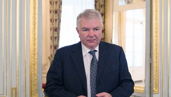 Чрезвычайный и полномочный посол Российской Федерации во Франции Алексей Мешков. Архивное фото Чрезвычайный и полномочный посол Российской Федерации во Франции Алексей Мешков. Архивное фото