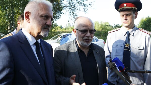 Сергей Бабуркин и Михаил Федотов во время посещения исправительной колонии №1 в Ярославле. 23 июля 2018 Сергей Бабуркин и Михаил Федотов во время посещения исправительной колонии №1 в Ярославле. 23 июля 2018