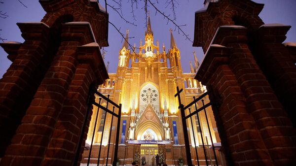 Празднование католического Рождества Празднование католического Рождества