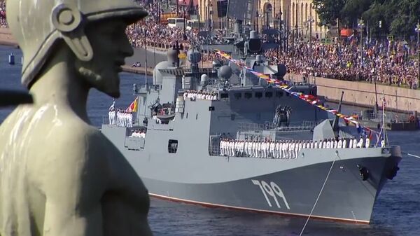 День ВМФ: корабли и авиация на Главном военно-морском параде День ВМФ: корабли и авиация на Главном военно-морском параде