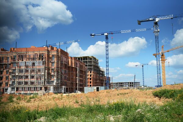 Строительство ЖК Лайково компании Urban Group Строительство ЖК Лайково компании Urban Group