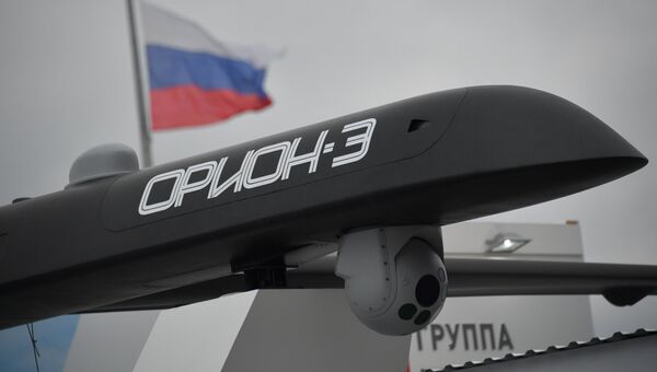 Беспилотный летательный аппарат Орион-Э на форуме Армия-2018 в Кубинке Беспилотный летательный аппарат Орион-Э на форуме Армия-2018 в Кубинке