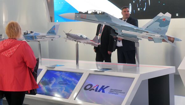 Стенд Объединенной авиастроительной корпорации на форуме Армия-2018 Стенд Объединенной авиастроительной корпорации на форуме Армия-2018