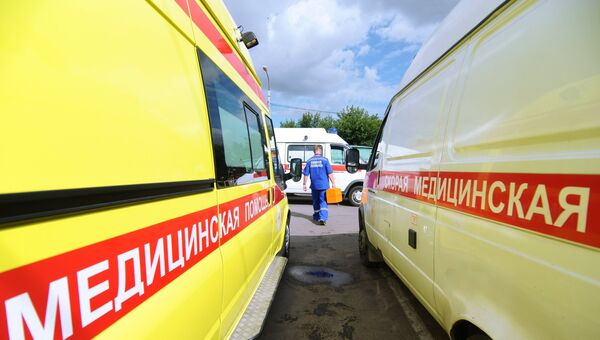 Автомобили скорой медицинской помощи. Архивное фото Автомобили скорой медицинской помощи. Архивное фото