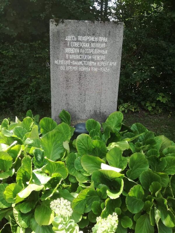 Одно из советских воинских захоронений в Австрии Одно из советских воинских захоронений в Австрии
