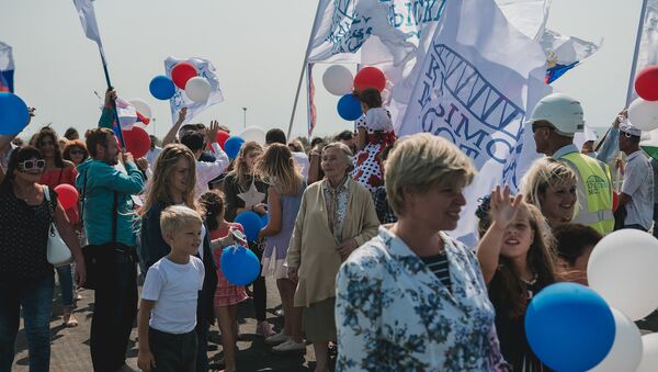 Кадр из фильма Крымский мост. Сделано с любовью! Кадр из фильма Крымский мост. Сделано с любовью!
