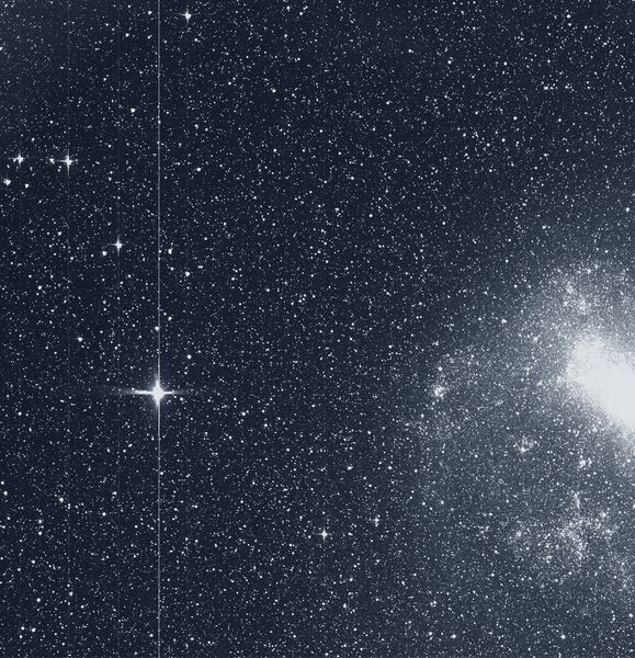 Первая научная фотография, полученная телескопом TESS Первая научная фотография, полученная телескопом TESS