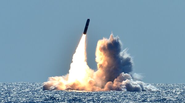 Запуск ракеты Trident II D5 Запуск ракеты Trident II D5