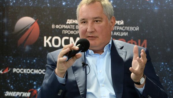 Генеральный директор государственной корпорации Роскосмос Дмитрий Рогозин. Архивное фото Генеральный директор государственной корпорации Роскосмос Дмитрий Рогозин. Архивное фото
