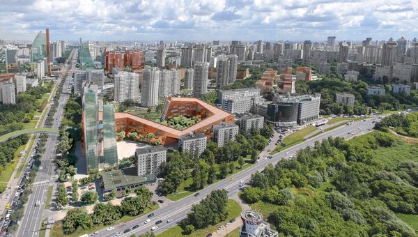 Концепция консорциума Bofill Arquitectura Мастер'c план Концепция консорциума Bofill Arquitectura Мастер'c план