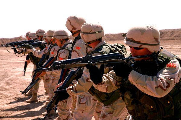 Военнослужащие Македонии в Афганистане Военнослужащие Македонии в Афганистане