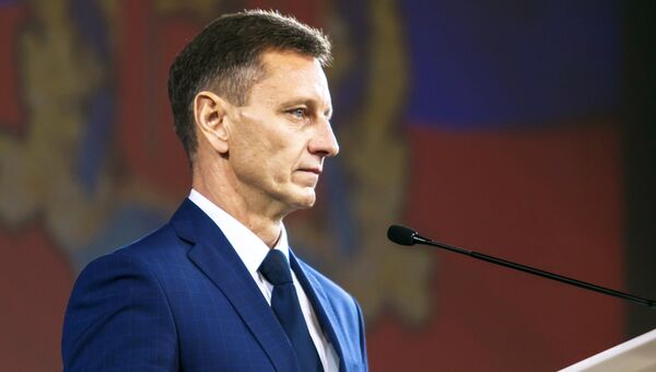 Инаугурация губернатора Владимирской области Владимира Сипягина. Архивное фото Инаугурация губернатора Владимирской области Владимира Сипягина. Архивное фото