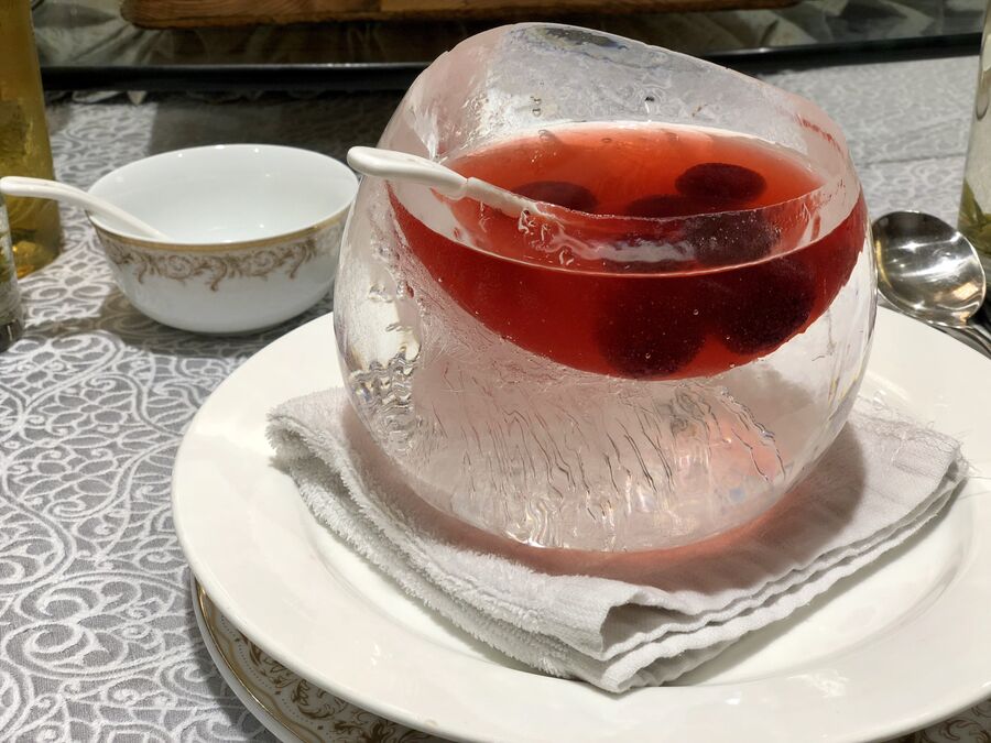Блюдо китайской кухни Блюдо китайской кухни