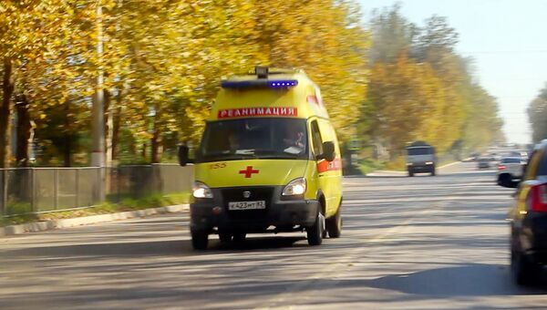 У Политехнического колледжа в Керчи, в котором произошел взрыв У Политехнического колледжа в Керчи, в котором произошел взрыв