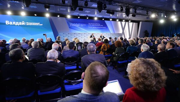 Президент РФ Владимир Путин на заседании клуба Валдай в Сочи Президент РФ Владимир Путин на заседании клуба Валдай в Сочи