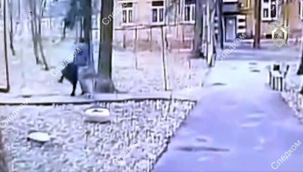 Стоп-кадр видео покушения на пенсионерку в Москве. 12 ноября 2018 Стоп-кадр видео покушения на пенсионерку в Москве. 12 ноября 2018