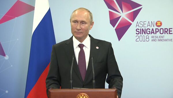 Live: Владимир Путин принимает участие в саммите АСЕАН Live: Владимир Путин принимает участие в саммите АСЕАН