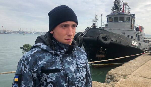 Комендор-сигнальщик, матрос катера ВМС Украины Никополь Сергей Цыбизов, задержанный на катере в районе Керченского пролива за пересечение государственной границы России. 26 ноября 2018 Комендор-сигнальщик, матрос катера ВМС Украины Никополь Сергей Цыбизов, задержанный на катере в районе Керченского пролива за пересечение государственной границы России. 26 ноября 2018