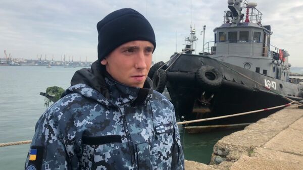 Комендор-сигнальщик, матрос катера ВМС Украины Никополь Сергей Цыбизов, задержанный на катере в районе Керченского пролива за пересечение государственной границы России. 26 ноября 2018 Комендор-сигнальщик, матрос катера ВМС Украины Никополь Сергей Цыбизов, задержанный на катере в районе Керченского пролива за пересечение государственной границы России. 26 ноября 2018