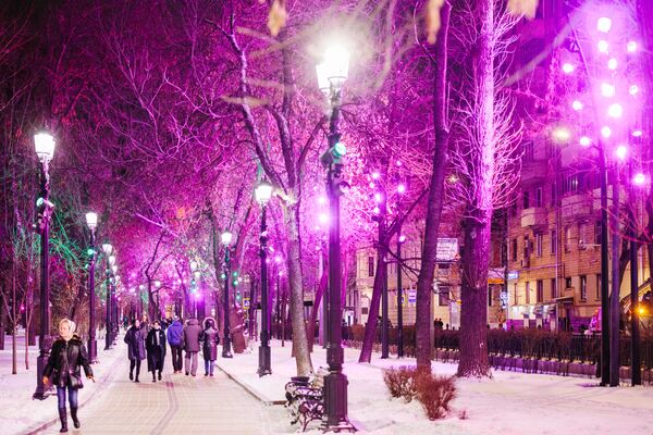 Иллюминация в Москве Иллюминация в Москве