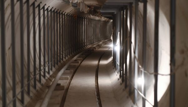 Тоннель кабельного коллектора Пресня в Москве Тоннель кабельного коллектора Пресня в Москве