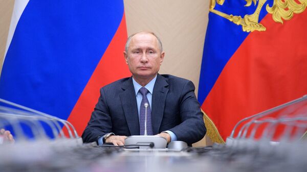 Президент РФ Владимир Путин. Архивное фото Президент РФ Владимир Путин. Архивное фото