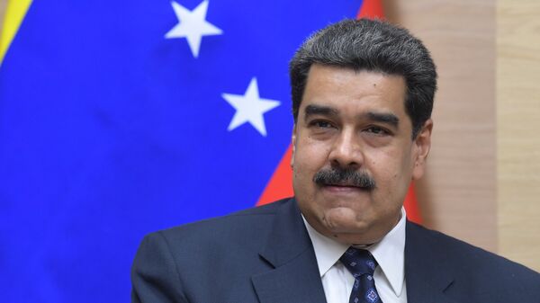 Президент Венесуэлы Николас Мадуро во время встречи с президентом РФ Владимиром Путиным. 5 декабря 2018 Президент Венесуэлы Николас Мадуро во время встречи с президентом РФ Владимиром Путиным. 5 декабря 2018