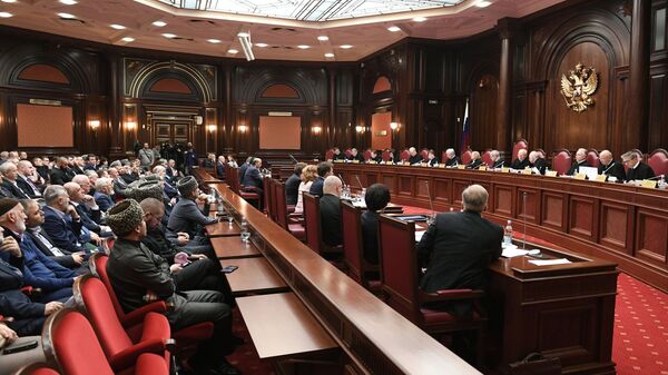 Заседание суда по делу об административной границе между Чечней и Ингушетией Заседание суда по делу об административной границе между Чечней и Ингушетией