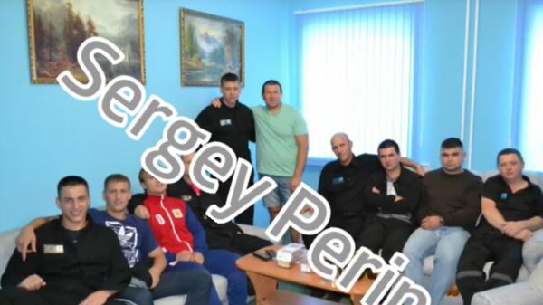 Скриншот видео фотографий Вячеслава Цеповяза в колонии с 2014 по 2017 год Скриншот видео фотографий Вячеслава Цеповяза в колонии с 2014 по 2017 год