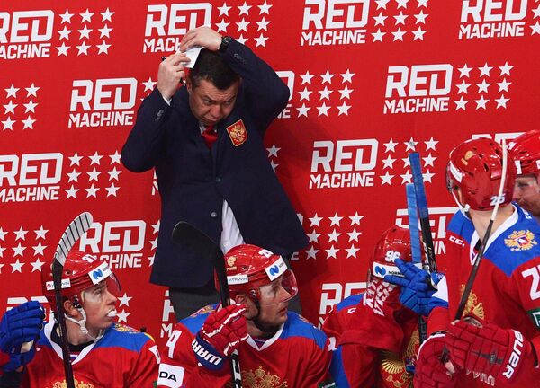 Главный тренер сборной России Илья Воробьев Главный тренер сборной России Илья Воробьев