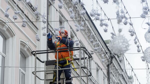 Монтаж новогодних конструкций в Москве Монтаж новогодних конструкций в Москве