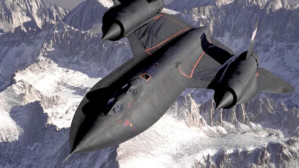 Стратегический разведчик Lockheed SR-71B Blackbird