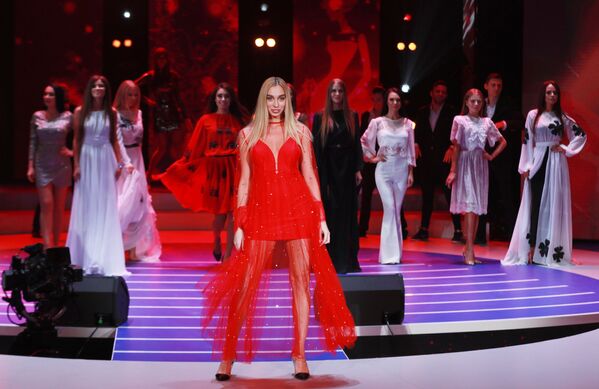 Участницы конкурса красоты Мисс Москва 2018. На первом плане: Виктория Иванькова Участницы конкурса красоты Мисс Москва 2018. На первом плане: Виктория Иванькова