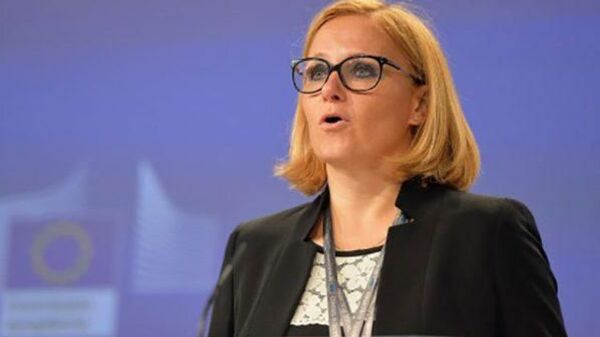 Официальный представитель Европейской внешнеполитической службы Майя Косьянчич Официальный представитель Европейской внешнеполитической службы Майя Косьянчич