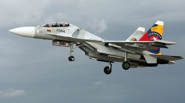 Истребитель Су-30МК2V Военно-воздушных сил Венесуэлы Истребитель Су-30МК2V Военно-воздушных сил Венесуэлы