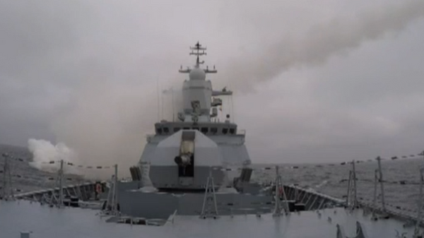 Опубликовано видео ракетного пуска с корвета Стойкий Опубликовано видео ракетного пуска с корвета Стойкий