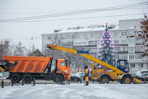Спецтехника на улицах Москвы Спецтехника на улицах Москвы