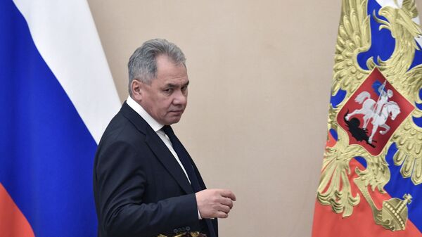 Министр обороны Сергей Шойгу Министр обороны Сергей Шойгу